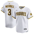 San Diego Padres Jackson Merrill White Home Limited Player Jersey