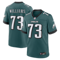 Philadelphia Eagles Cameron Williams Midnight Green Team Game Jersey