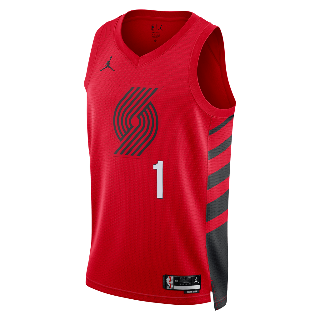 Portland Trail Blazers Statement Edition Swingman Jersey - Red - Ja Morant