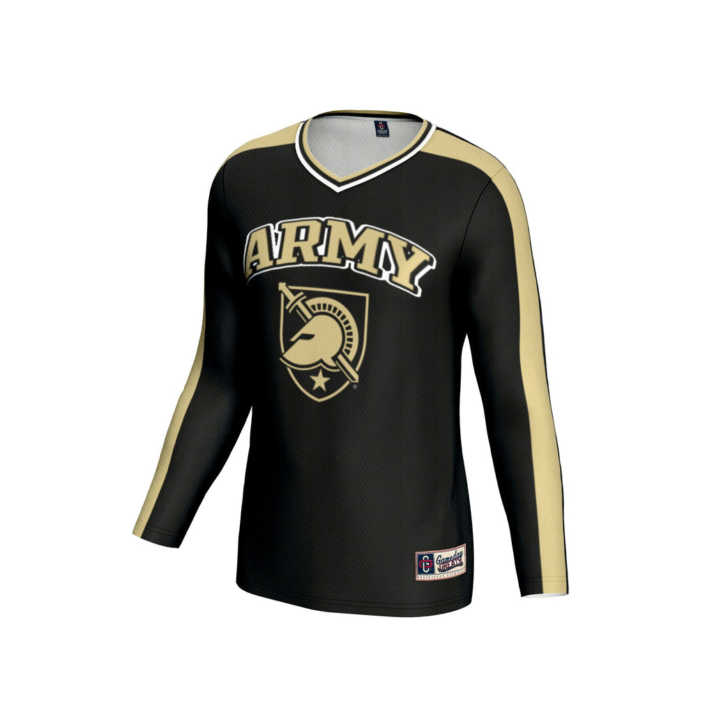 Army Black Knights #1 Lightweight Volleyball Fashion Jersey - Black
