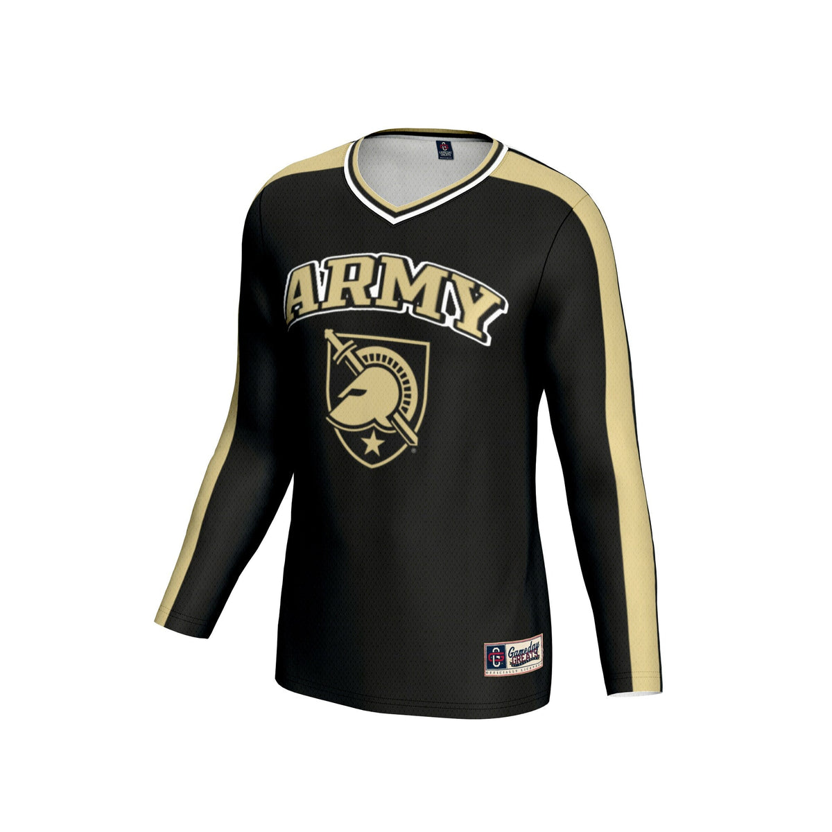 Army Black Knights #1 Lightweight Volleyball Fashion Jersey - Black