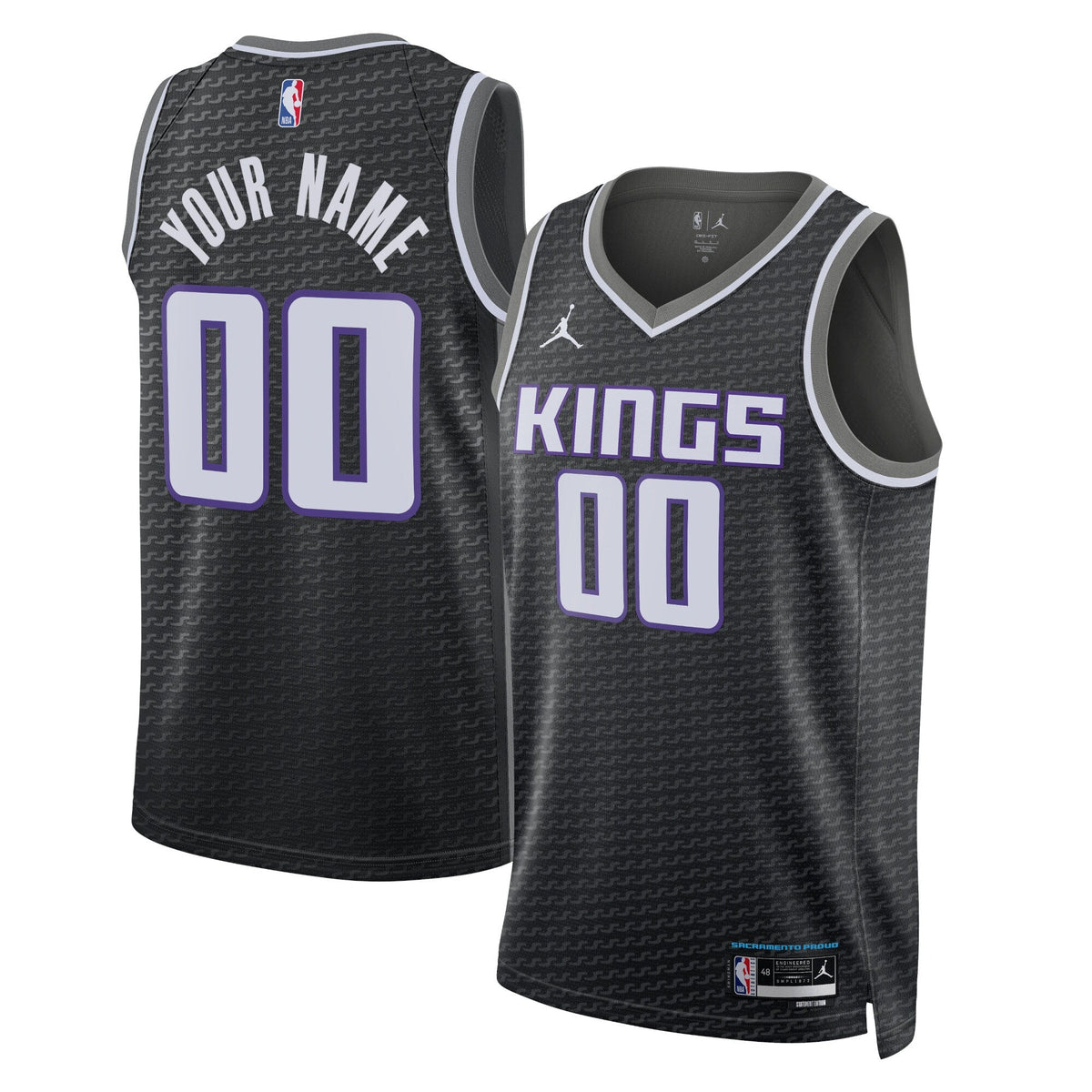 Sacramento Kings Statement Swingman Jersey - Custom