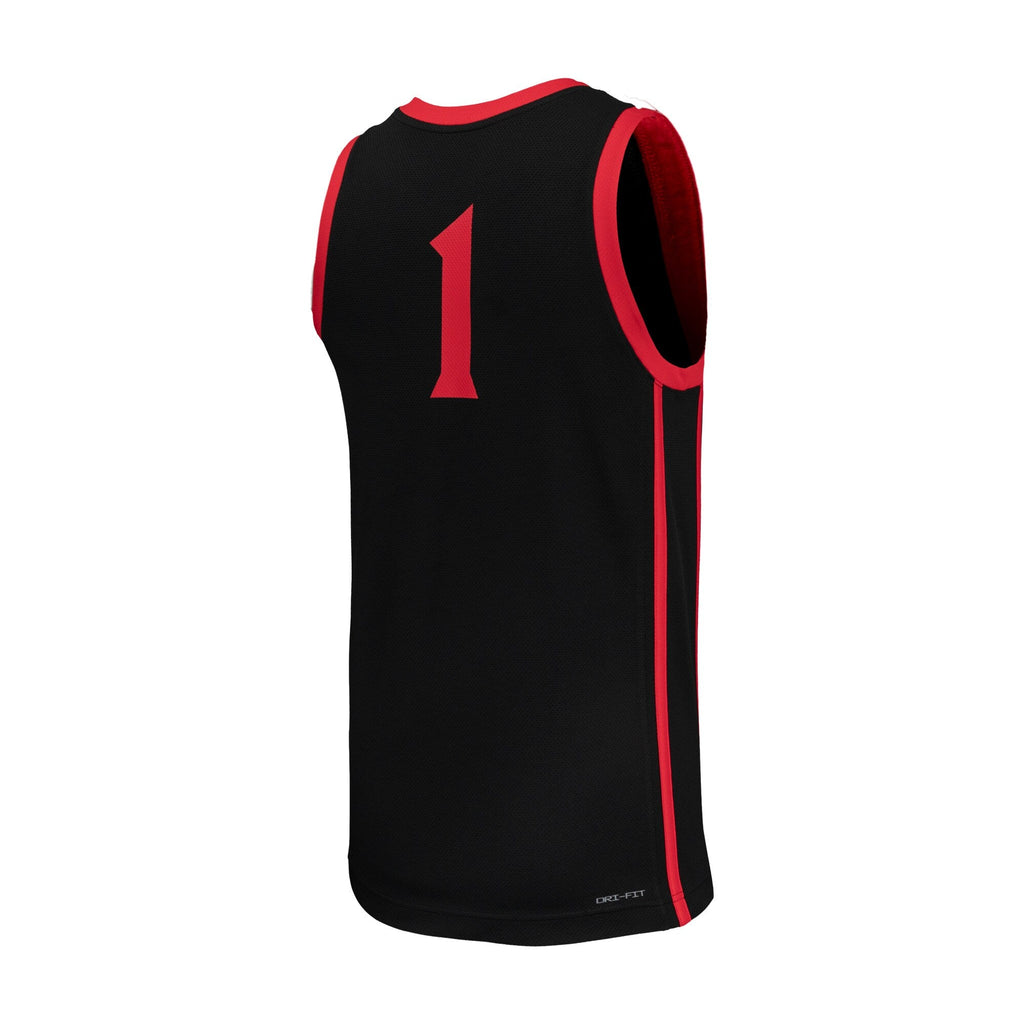 #1 San Diego State Aztecs Replica Basketball Jersey - Black