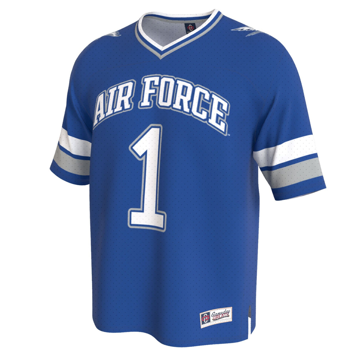 Air Force Falcons Lightweight Collegiate Football Fashion Jersey - Royal