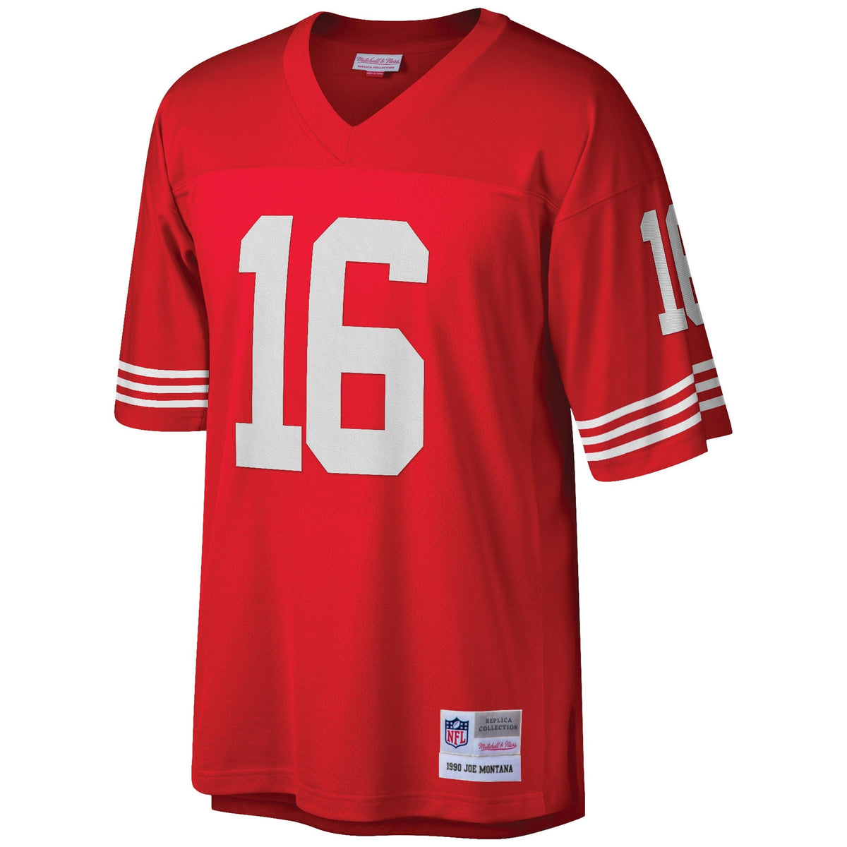 San Francisco 49ers Joe Montana Scarlet Big & Tall 1990 Retired Player Replica Jersey