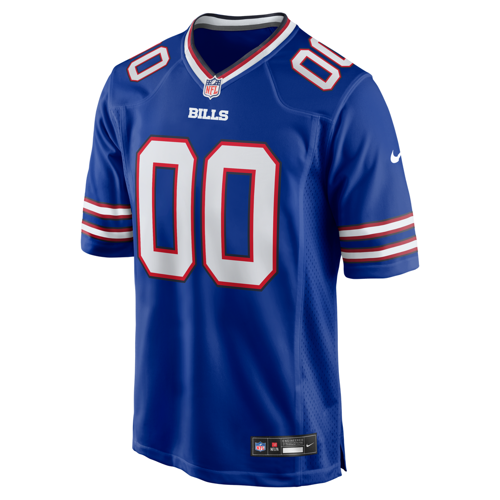 Buffalo Bills Royal Custom Game Jersey