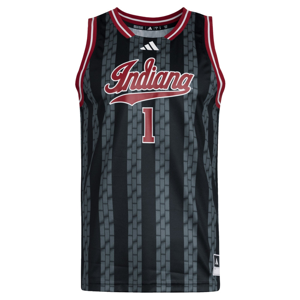 #1 Indiana Hoosiers Replica Swingman Jersey - Black