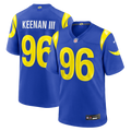 Los Angeles Rams Tim Keenan III Royal Team Game Jersey