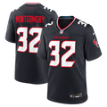 Houston Texans David Montgomery Navy Game Jersey