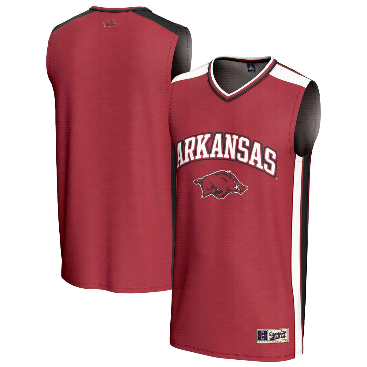 Arkansas Razorbacks Spirit Basketball Jersey - Cardinal