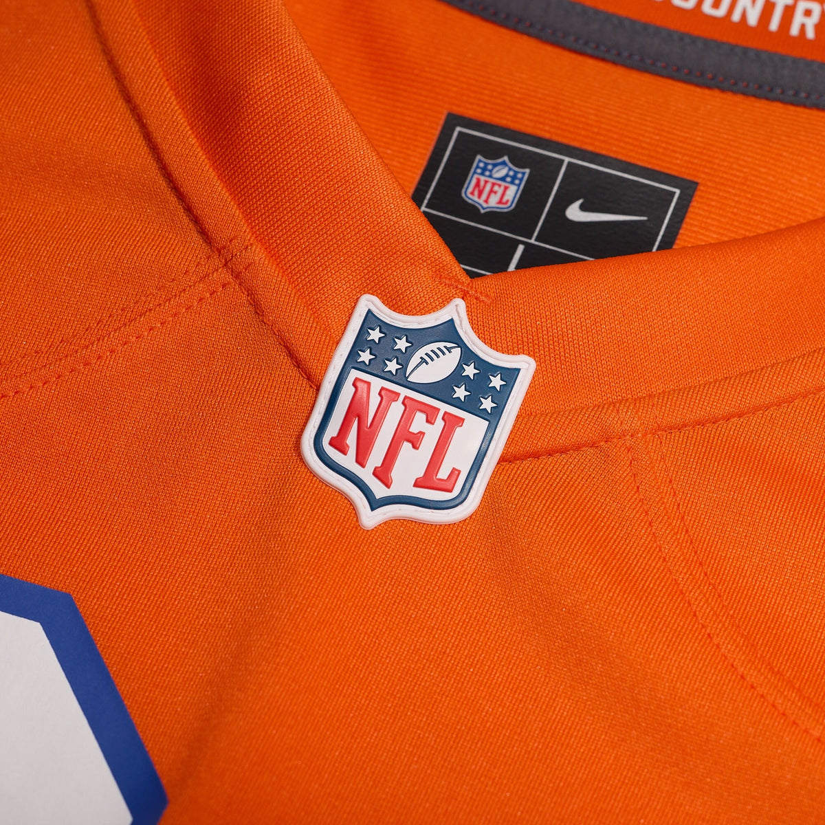 Denver Broncos Jason Elam Orange Retired Player Alternate Game Jersey