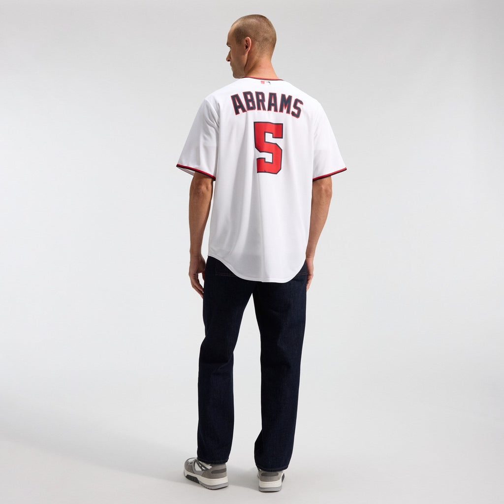 Washington Nationals CJ Abrams White Home Replica Jersey