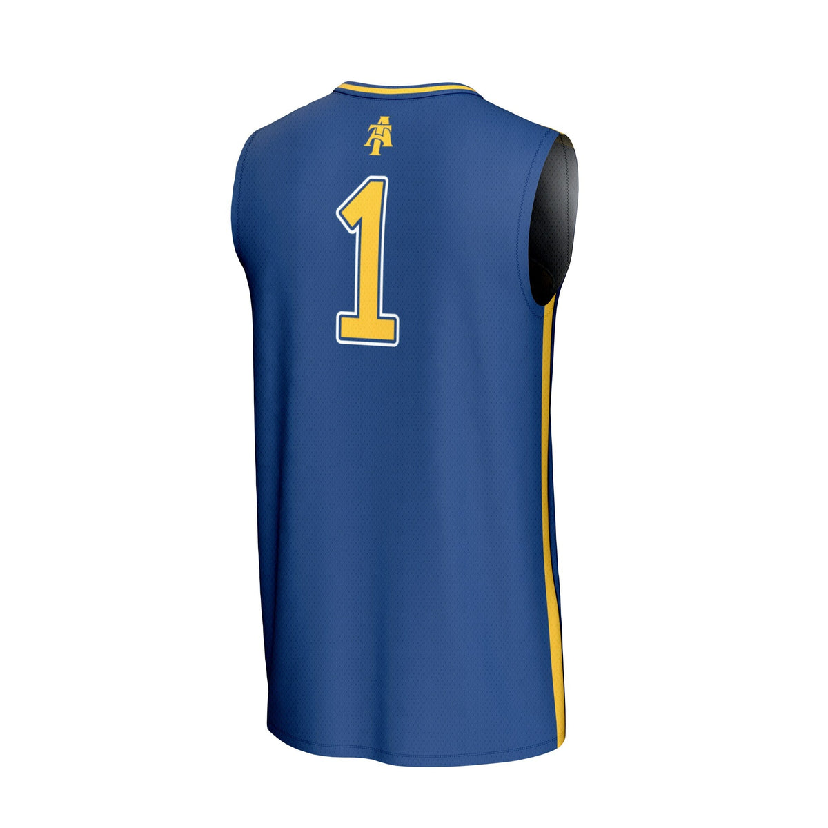 #1 North Carolina A&T Aggies Lightweight Basketball Fashion Jersey - Navy