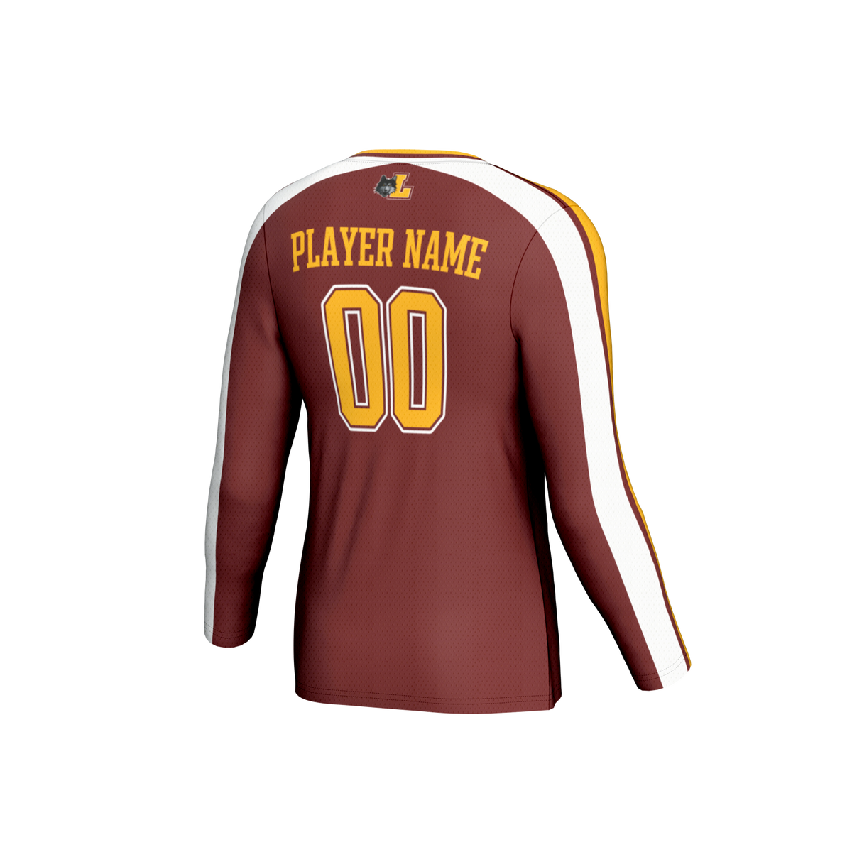 Loyola Chicago Ramblers NIL Pick-A-Player Lightweight Collegiate Volleyball Fashion Jersey - Maroon