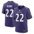Baltimore Ravens Derrick Henry Purple Team Game Jersey