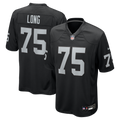 Las Vegas Raiders Howie Long Black Game Retired Player Jersey