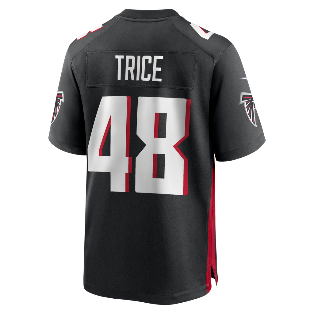 Atlanta Falcons Bralen Trice Black Team Game Jersey