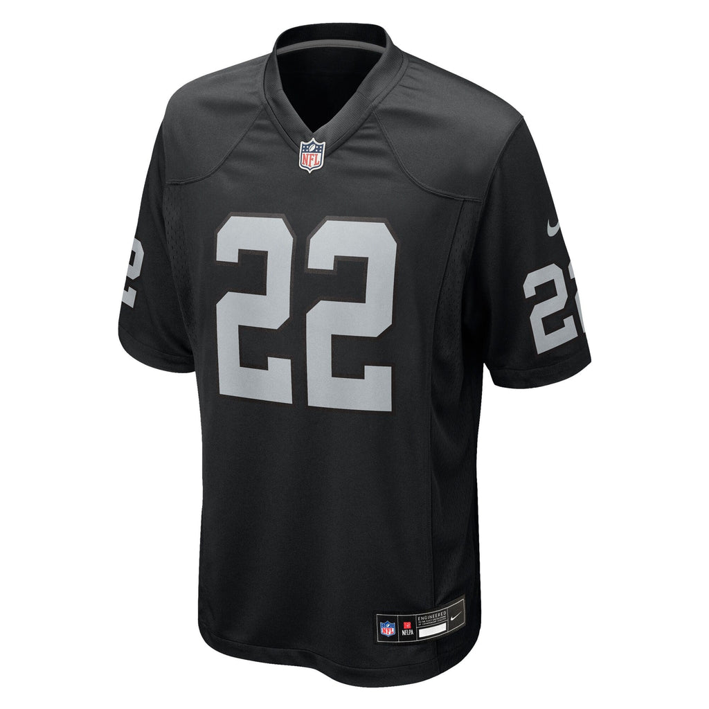 Las Vegas Raiders Eric Stokes Black Team Game Jersey