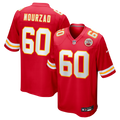 Kansas City Chiefs Hunter Nourzad Red Game Jersey