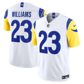 Los Angeles Rams Kyren Williams White Vapor F.U.S.E. Stitched Limited Jersey