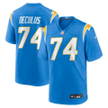 Los Angeles Chargers Austin Deculus Powder Blue Team Game Jersey