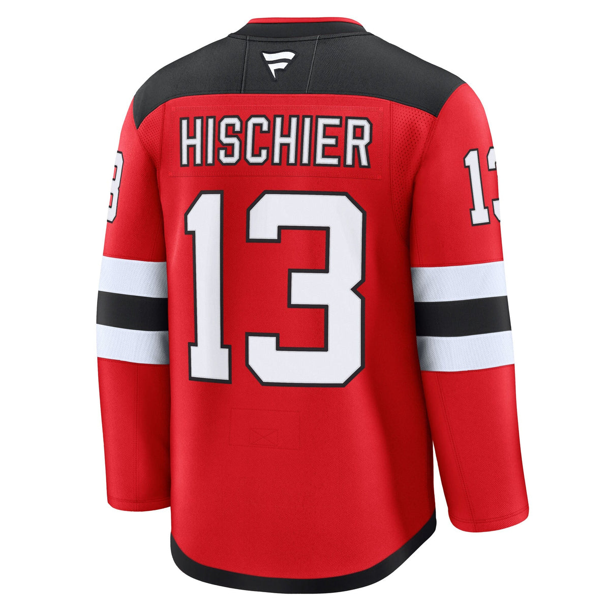 New Jersey Devils Nico Hischier Red Home Premium Jersey