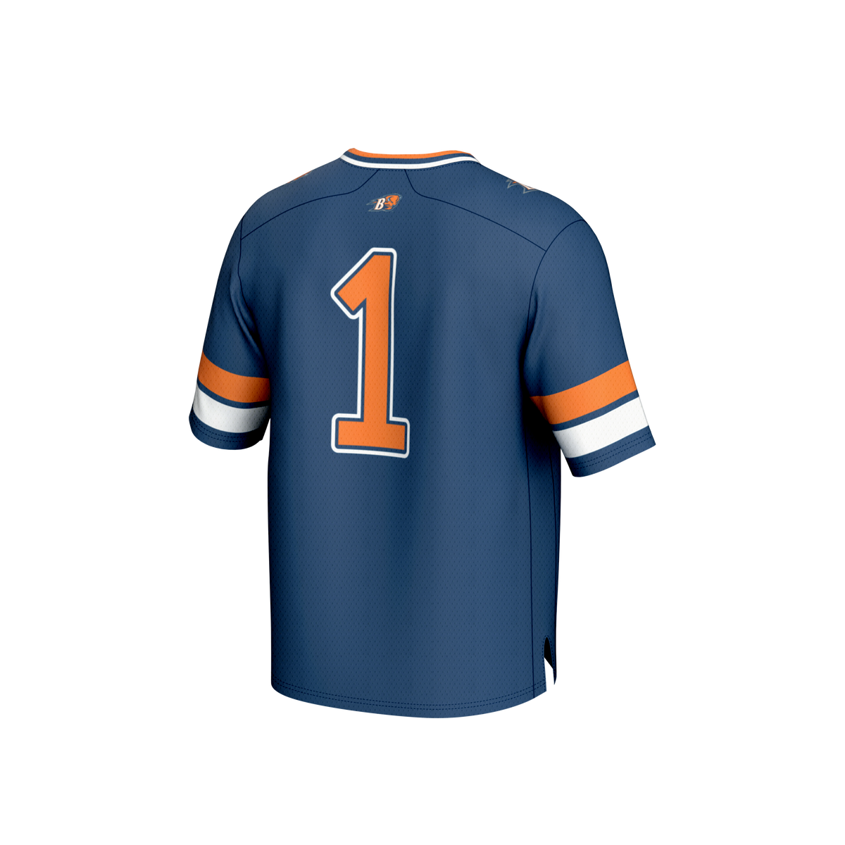#1 Bucknell Bison Lightweight Collegiate Football Fashion Jersey - Blue