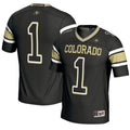#1 Colorado Buffaloes Endzone Football Jersey - Black