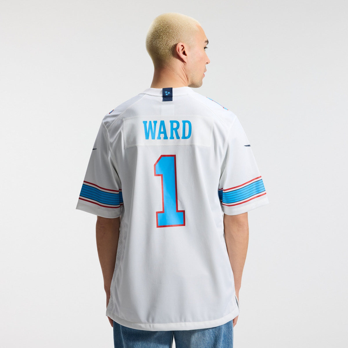 Tennessee Titans Cameron Ward White Game Jersey