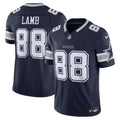 Dallas Cowboys CeeDee Lamb Navy Vapor F.U.S.E. Limited Jersey