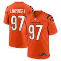 Cincinnati Bengals Dexter Lawrence II Orange Game Jersey