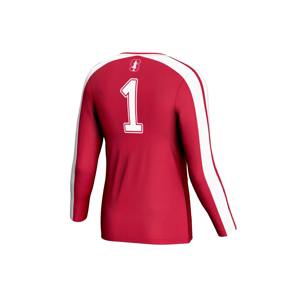 Stanford Cardinal #1 Lightweight Volleyball Fashion Jersey - Cardinal