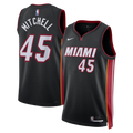 Miami Heat Icon Edition Swingman Jersey - Black - Davion Mitchell