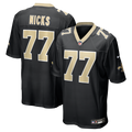 New Orleans Saints Carl Nicks Black Game Retired Player Jersey