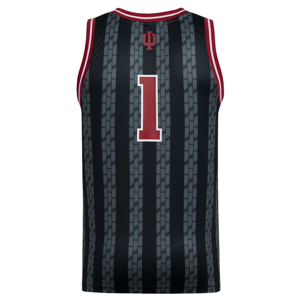 #1 Indiana Hoosiers Replica Swingman Jersey - Black