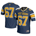 #1 West Virginia Mountaineers Football Jersey - Navy