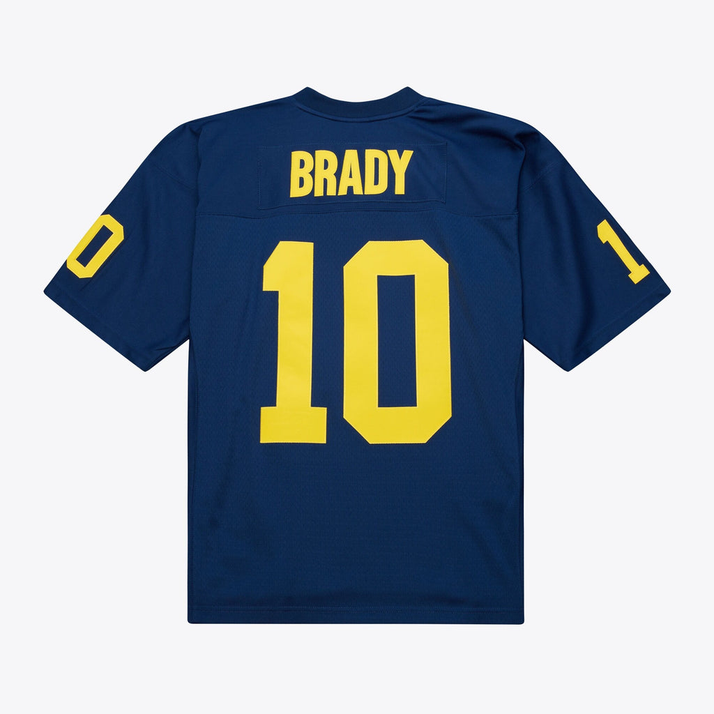 Tom Brady Navy Michigan Wolverines 1999 College Vault Jersey