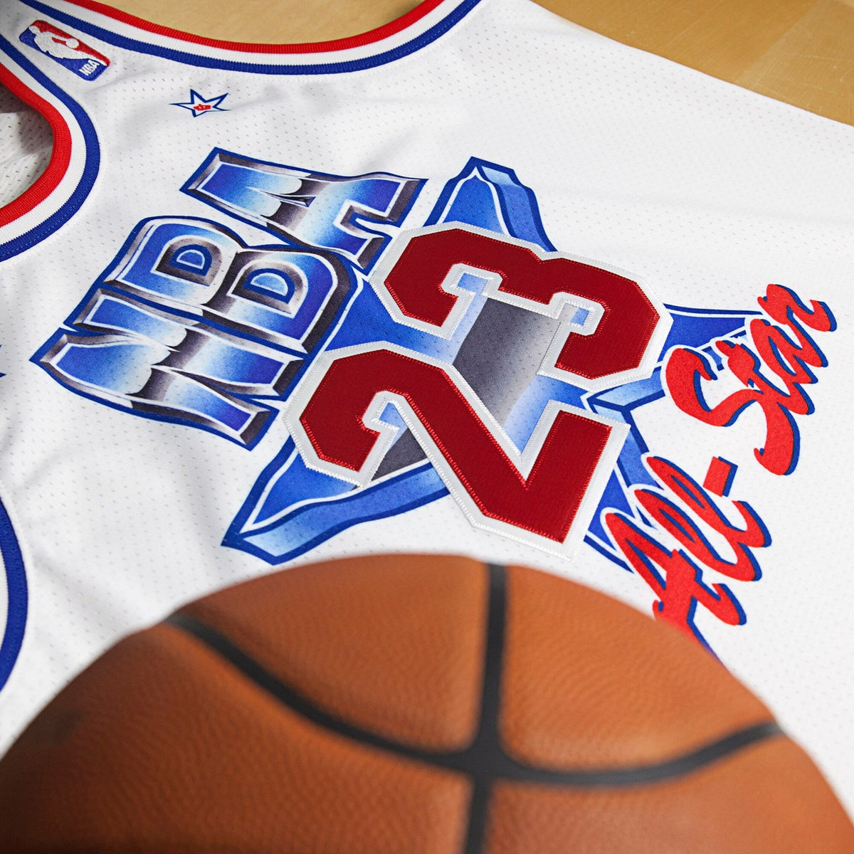 NBA All-Star East Michael Jordan 1991 Authentic Jersey - White