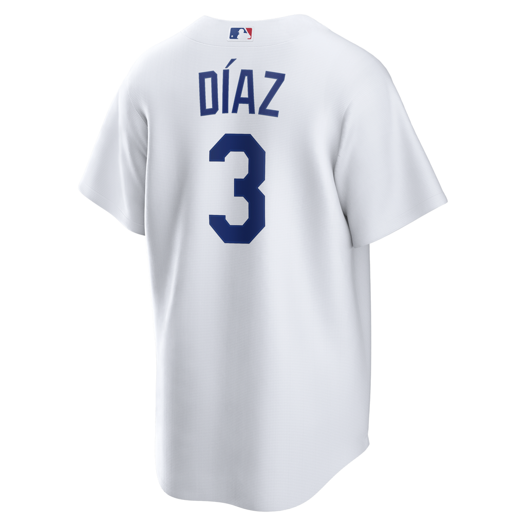 Los Angeles Dodgers Edwin Díaz White Home Replica Jersey