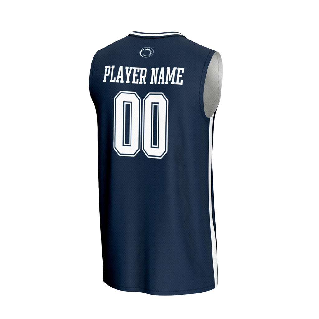 Penn State Nittany Lions NIL Pick-A-Player Lightweight Basketball Jersey - Navy