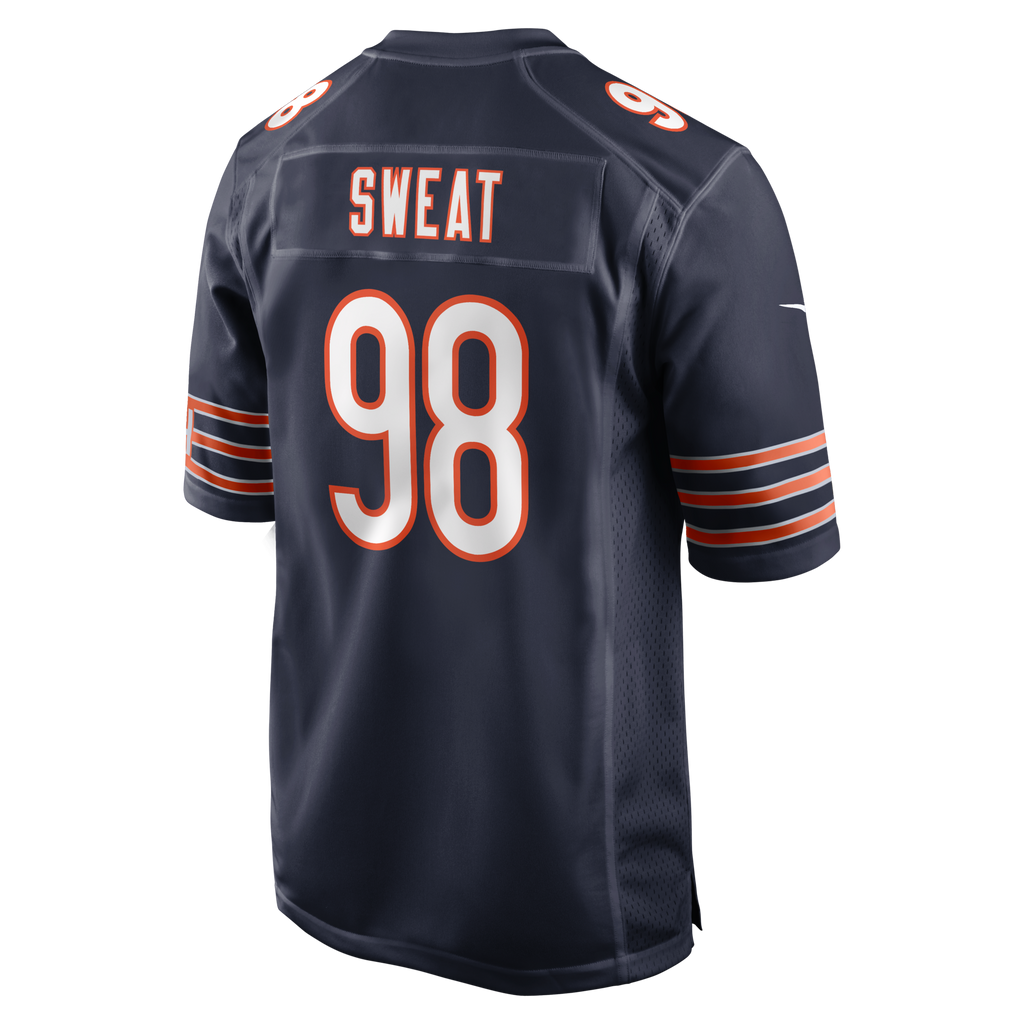 Chicago Bears Montez Sweat Navy Game Jersey
