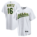 Athletics Nick Kurtz White Home Replica Player Jersey
