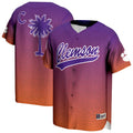 Clemson Tigers Lightweight Baseball Jersey - Purple/Orange