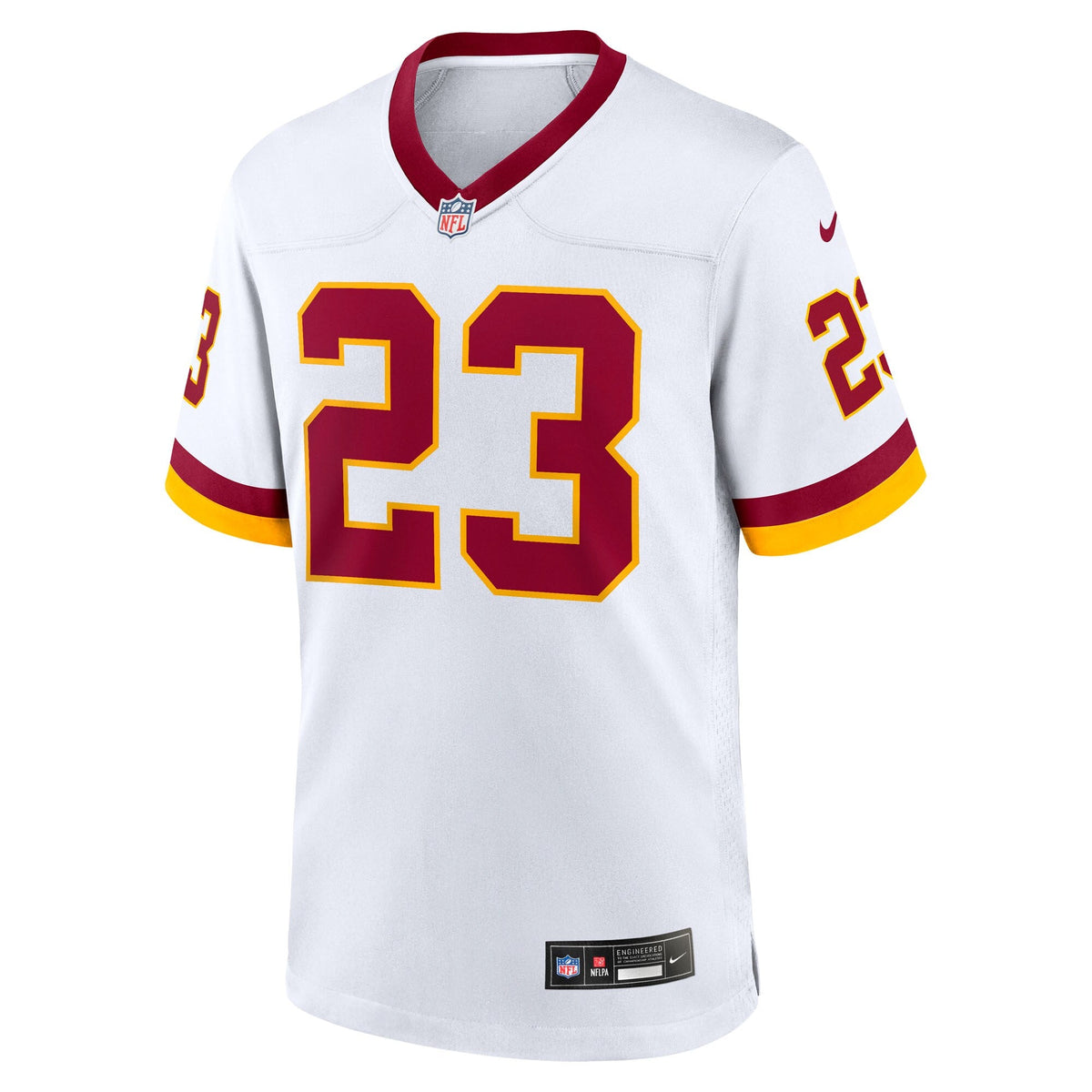 Washington Commanders Trey Amos White Game Super Bowl Era Jersey