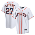 Houston Astros Jose Altuve White Home Replica Jersey