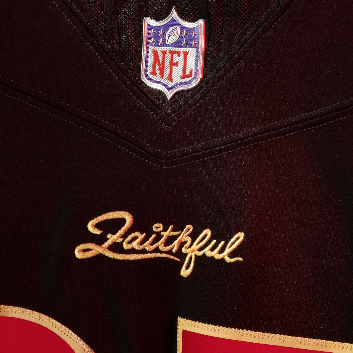 San Francisco 49ers Christian McCaffrey Black 2025 Rivalries Collection Stitched Limited Jersey