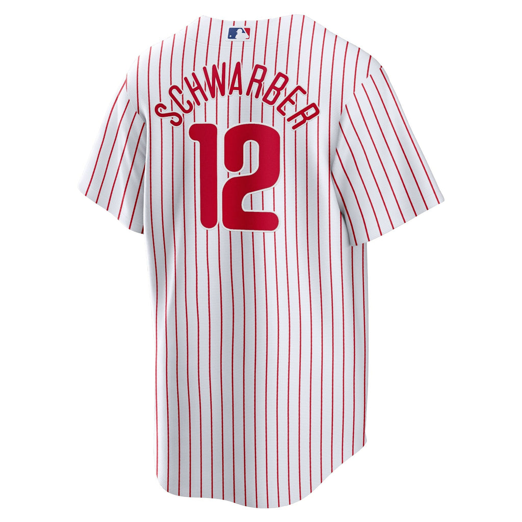 Philadelphia Phillies Kyle Schwarber White Replica Player Jersey