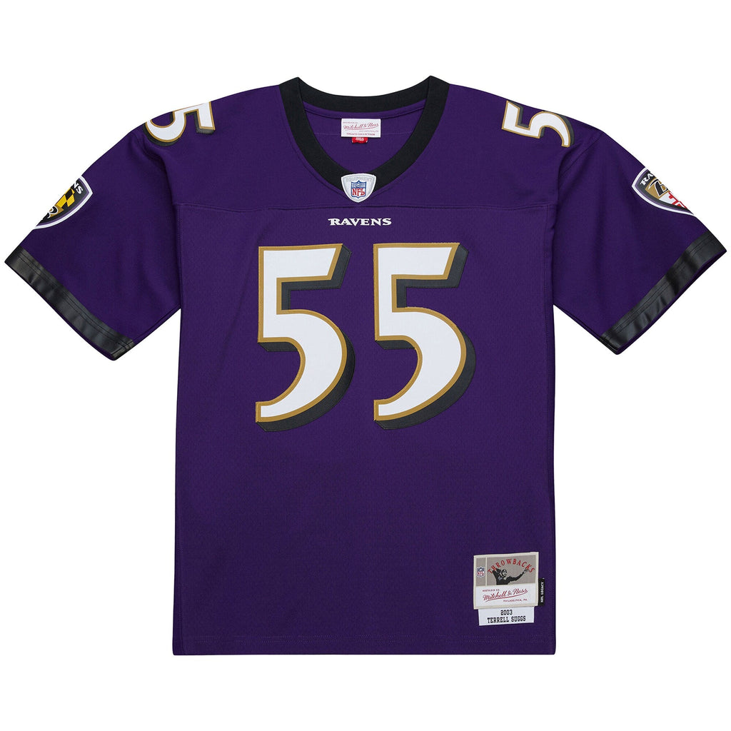 Baltimore Ravens Terrell Suggs Purple 2003 Legacy Replica Jersey