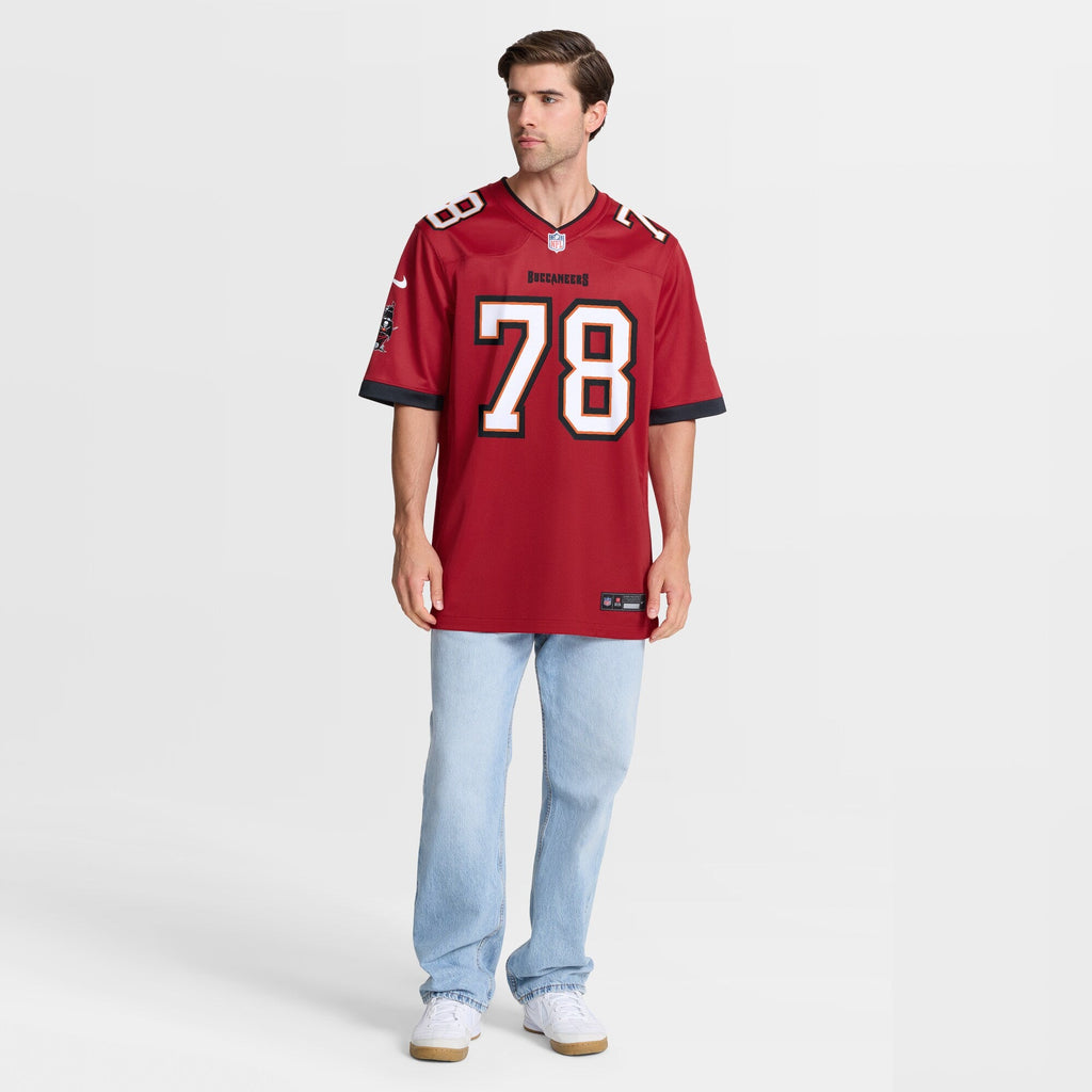 Tampa Bay Buccaneers Tristan Wirfs Red Game Jersey