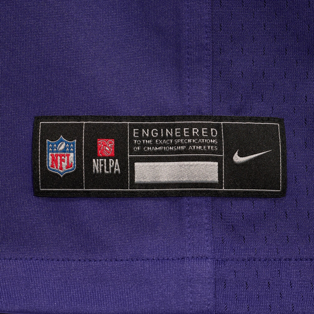 Baltimore Ravens Cornelius Johnson Purple Team Game Jersey